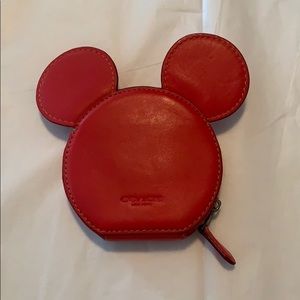 Coach Mickey coin purse